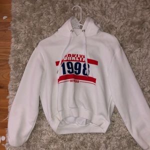 cropped hoodie